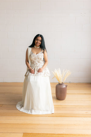 1 of 1 Luna White Lehenga Choli